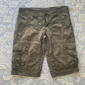 Prana Women's Olive Cargo Shorts